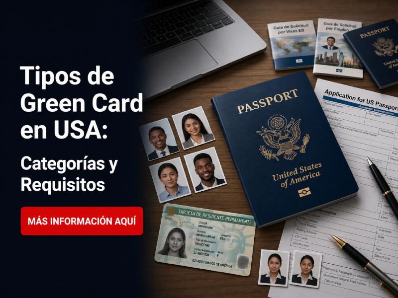 Tipos de Green Card